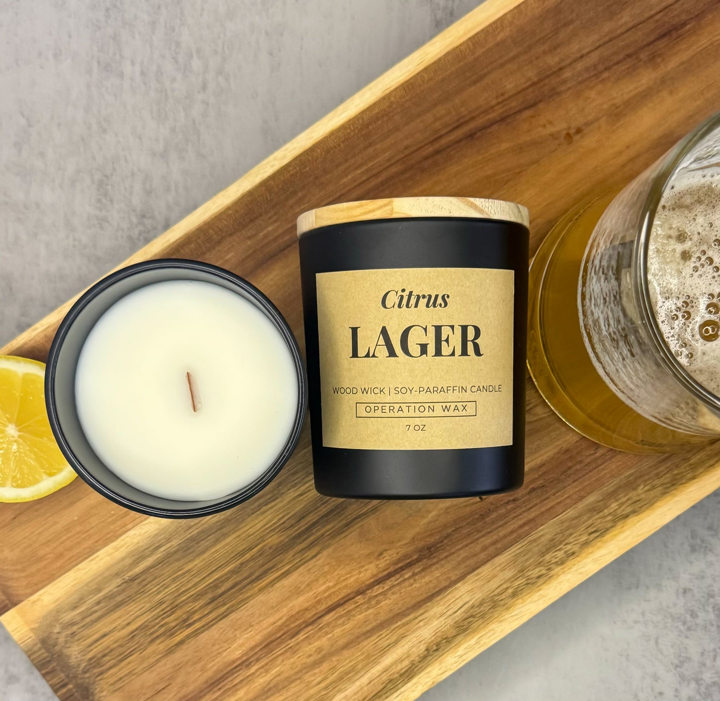Citrus Lager Candle