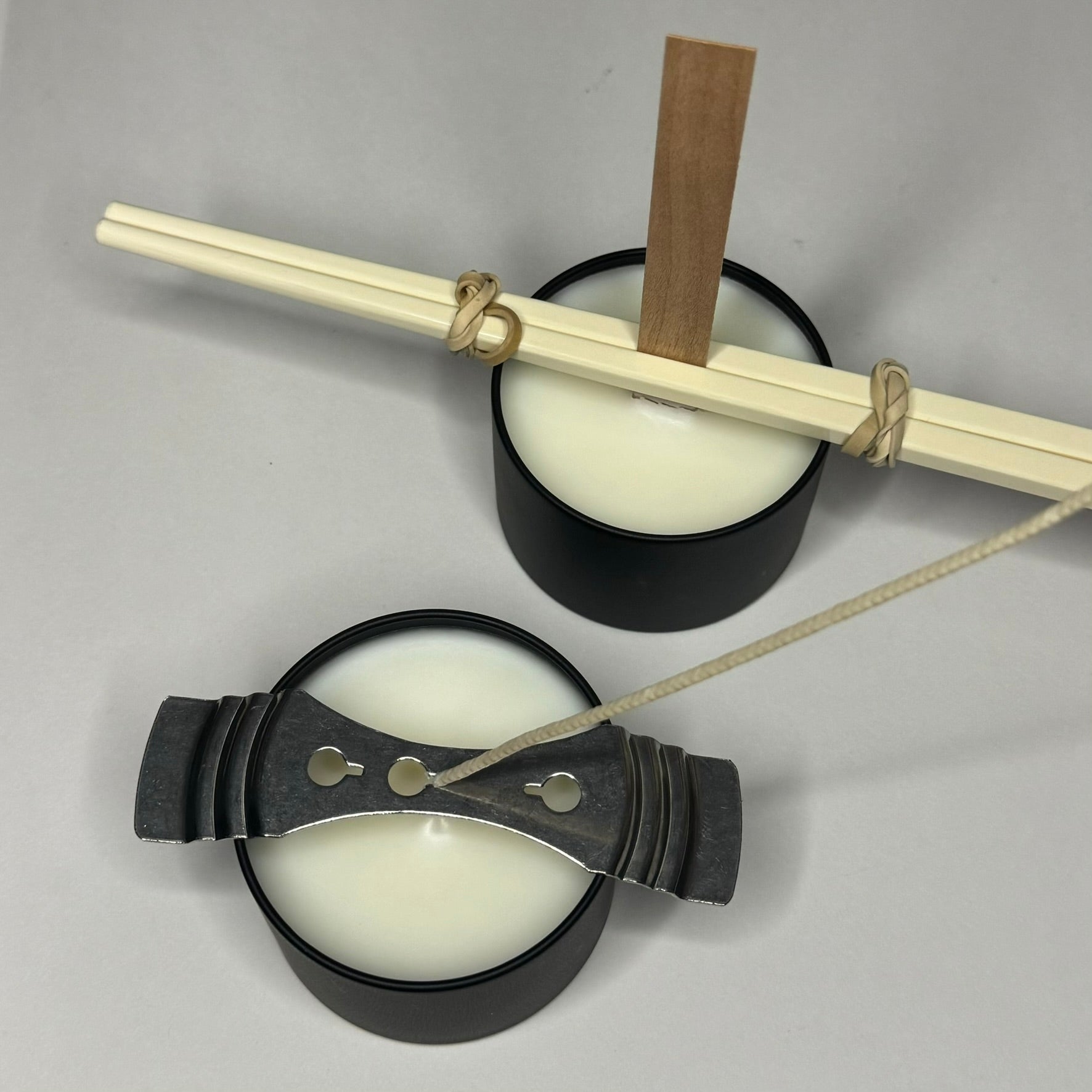 Candles made from our DIY candle crafting kit