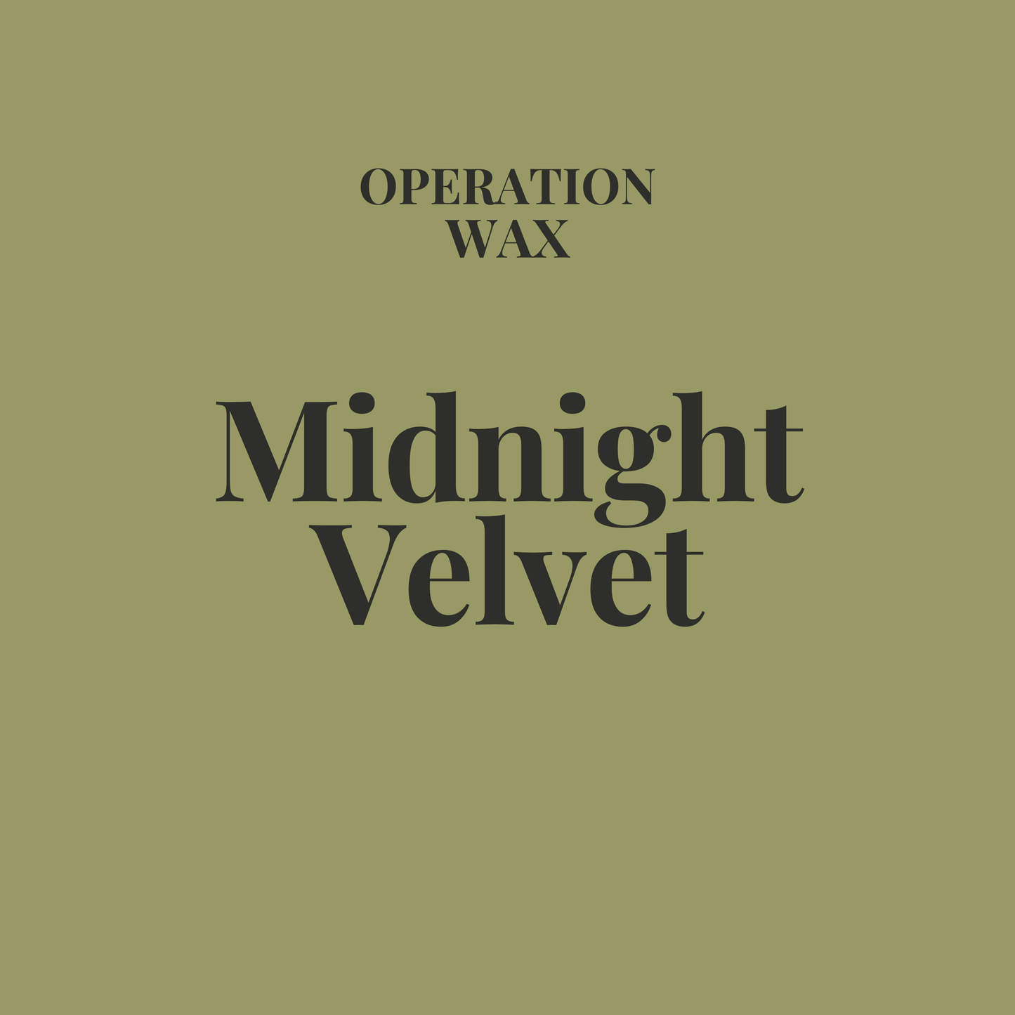 Midnight Velvet Hand Soap - Operation Wax