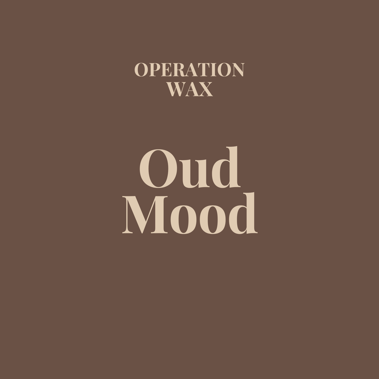 Oud Mood Hand Soap - Operation WaxOperation Wax