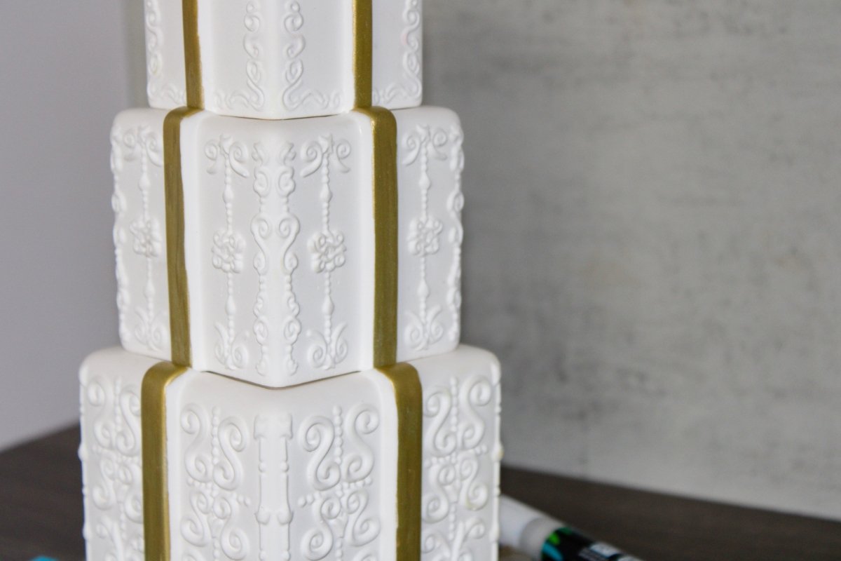 Paint Your Own Stacking Present Boxes Scented Candles - Operation Wax