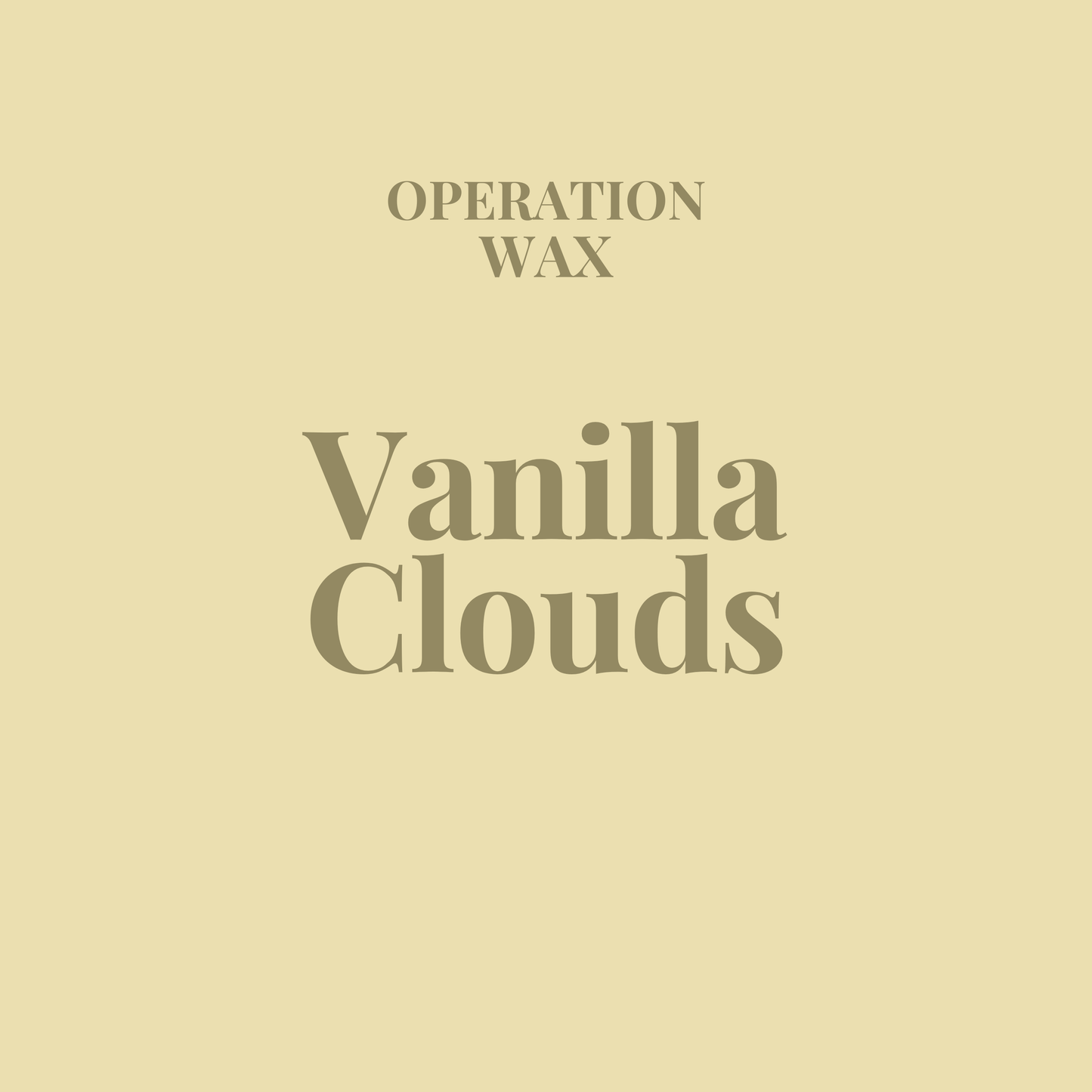 Vanilla Clouds Hand Soap - Operation Wax