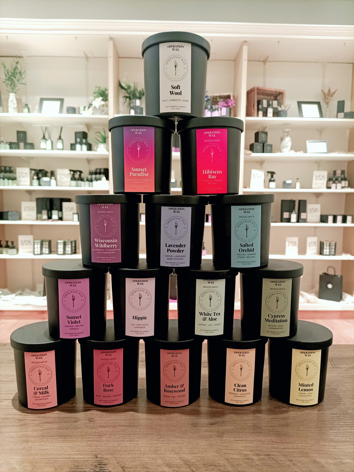 Clean, hand-crafted, scented candles. Clean living home fragrances.