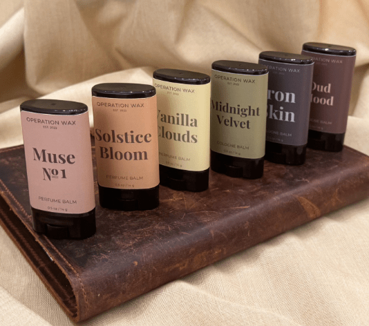Hand-Crafted Scented Solid Perfume Balms + Solid Cologne - Operation Wax