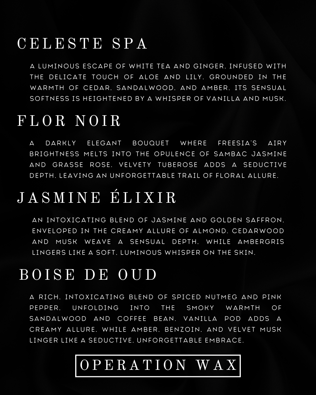 Solid Fragrance Sampler - 4 Luxurious Scents