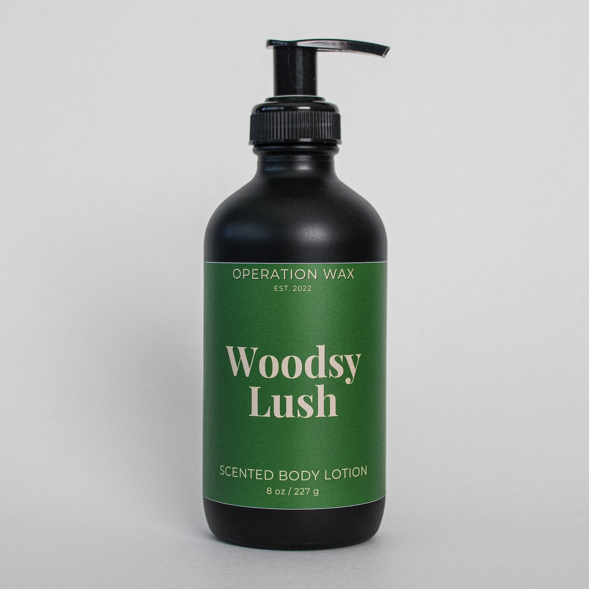 Woodsy Lush Scented Body Lotion 8oz