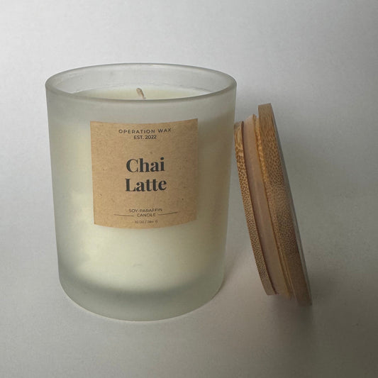 Chai Latte 13 oz candle - Retired Jar and scent
