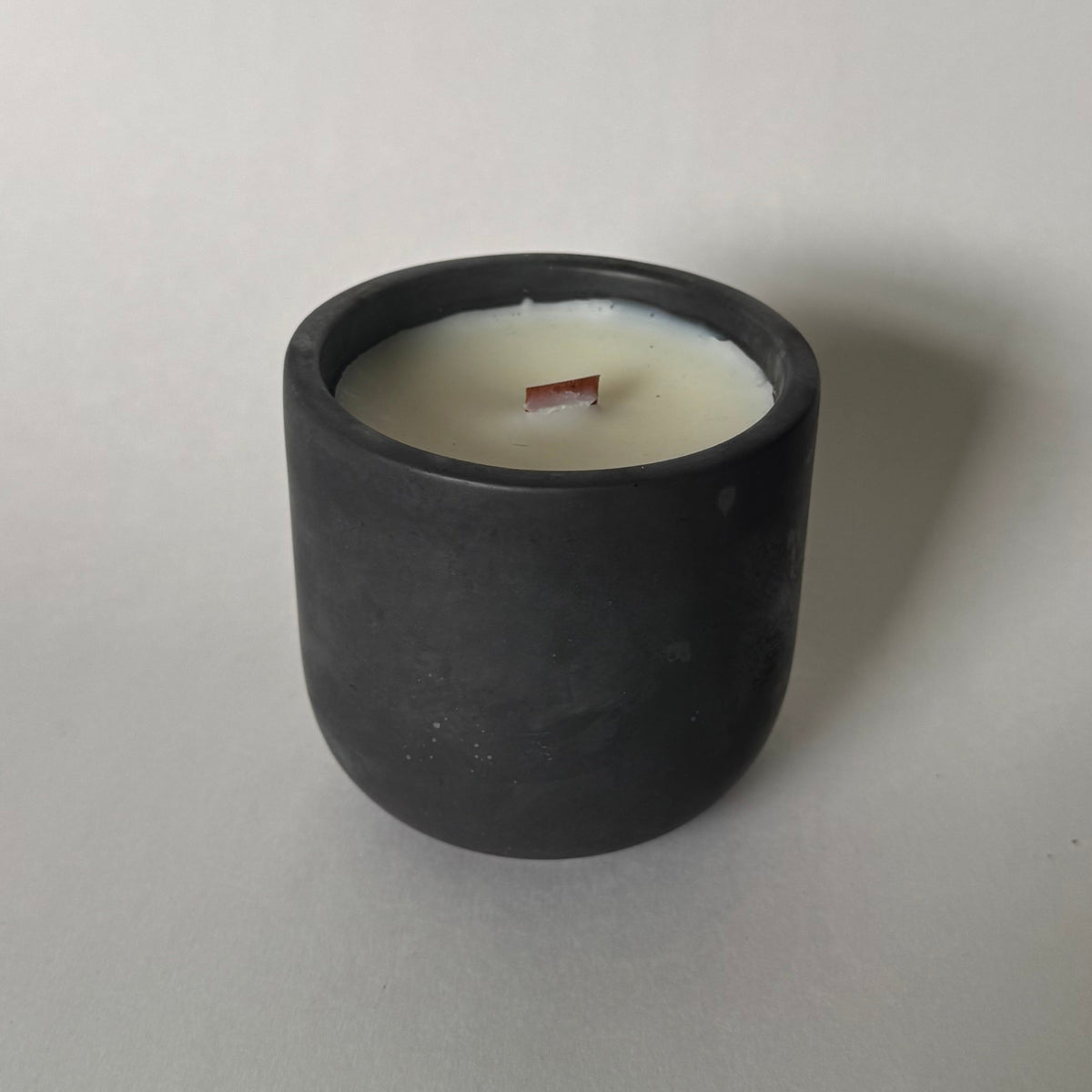 Patchouli Spring wood wick candle - Retired jar UNLABELED