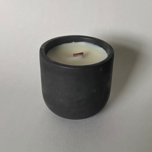 Patchouli Spring wood wick candle - Retired jar UNLABELED