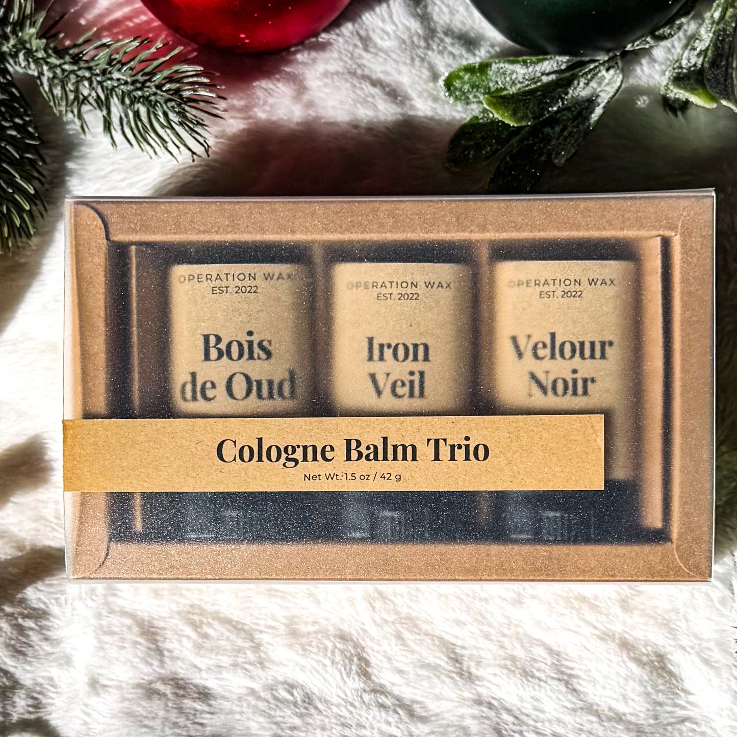 Cologne Balm Gift Set