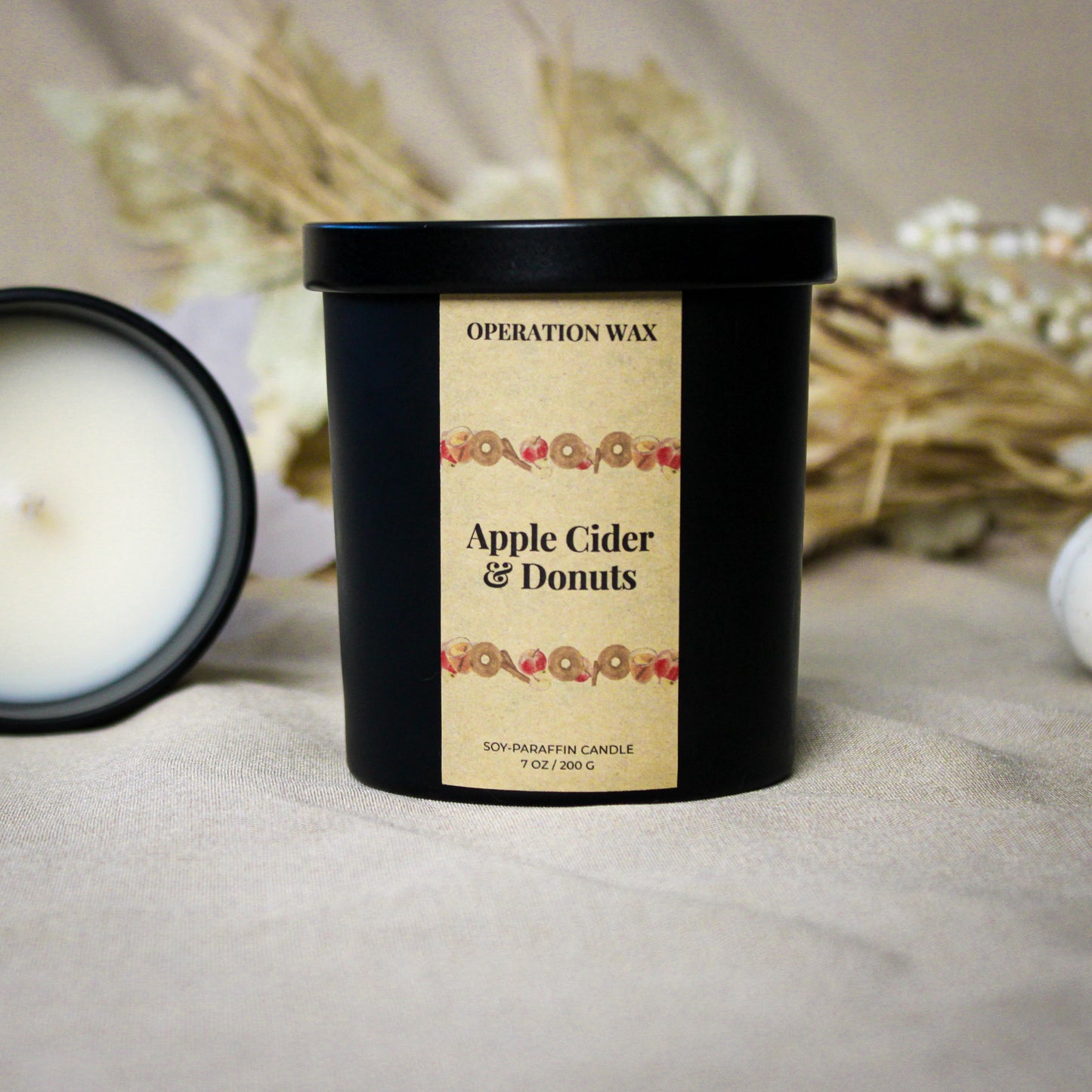 Apple Cider & Donuts - Cotton Wick Candle