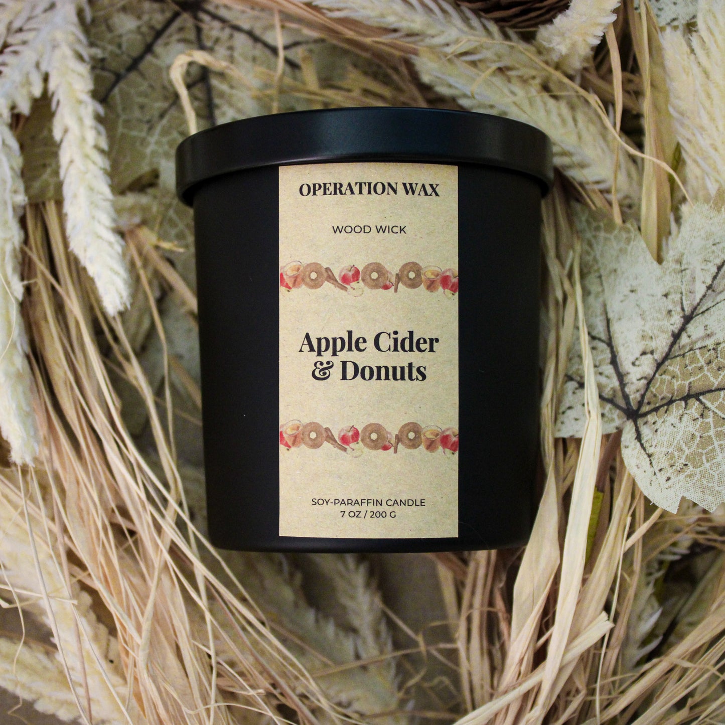 Apple Cider & Donuts - Cotton Wick Candle