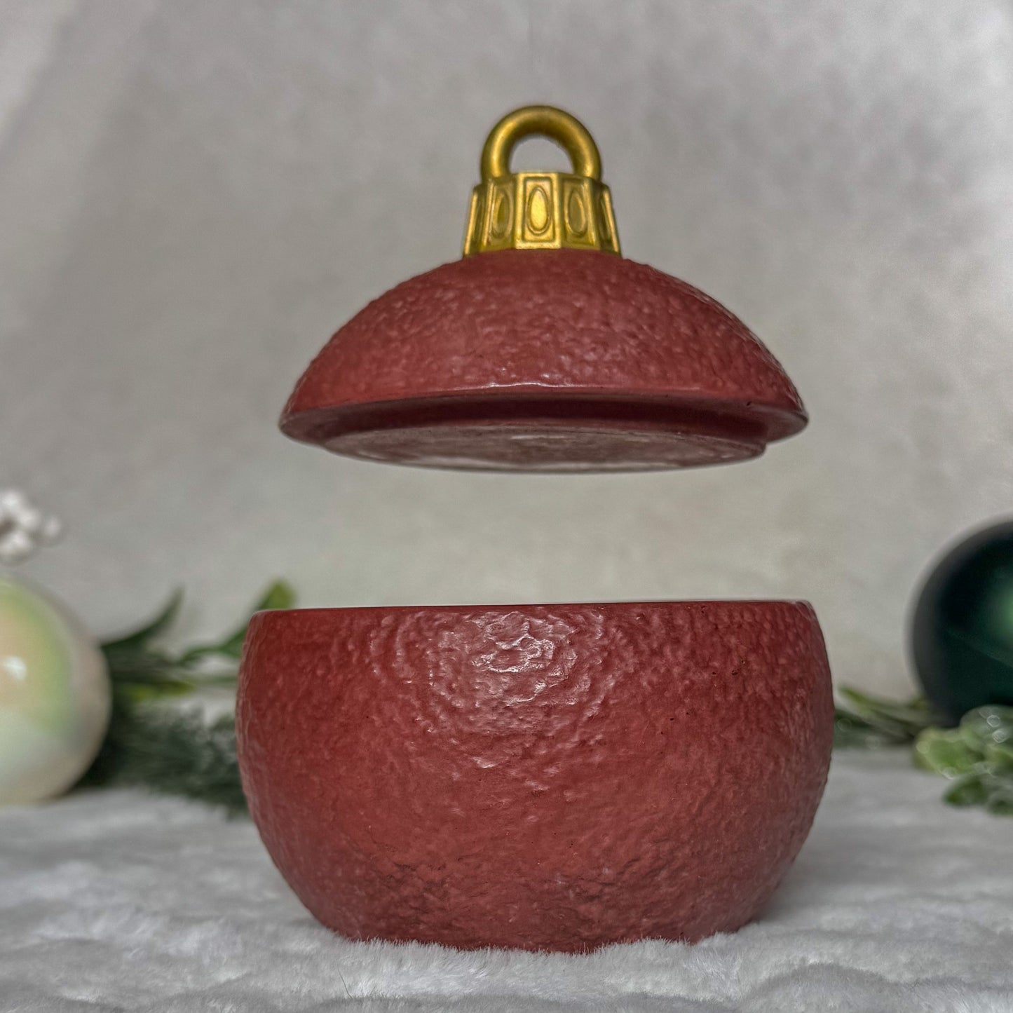 Christmas Ornament Custom Scented Candle