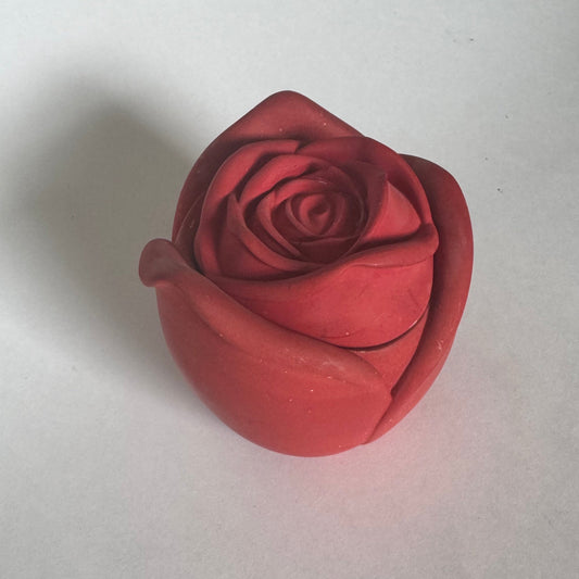 Rose Candle dark rose scent - Discontinued Jar