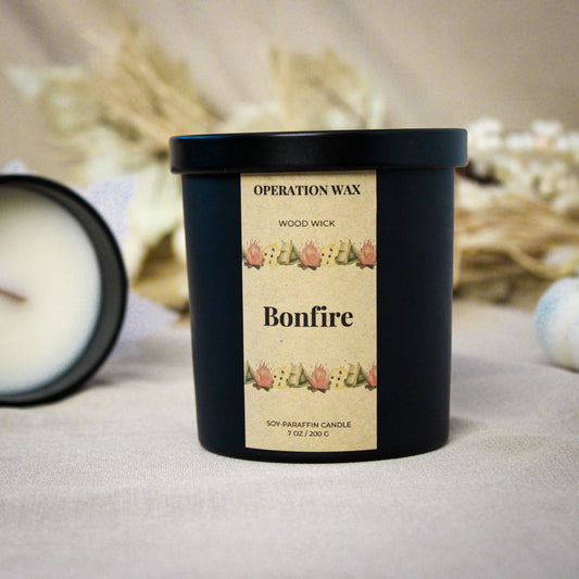 Bonfire - Wood Wick Candle