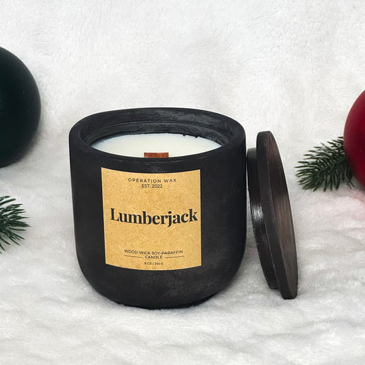 Lumberjack Candle
