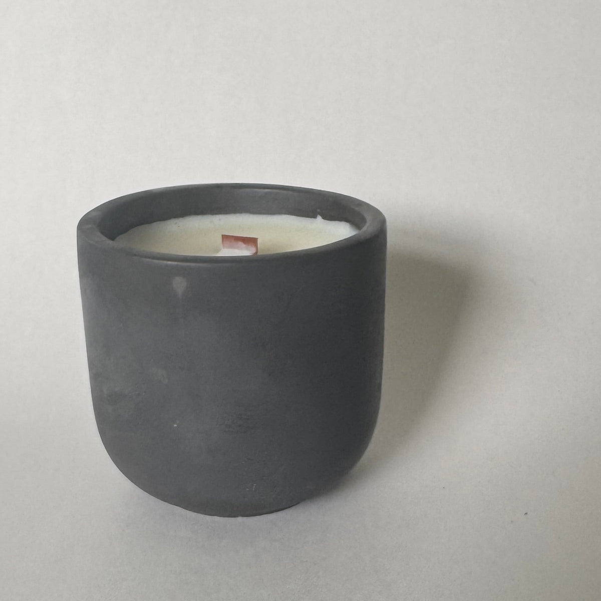Spiced Pear wood wick candle unlabeled - Retired jar