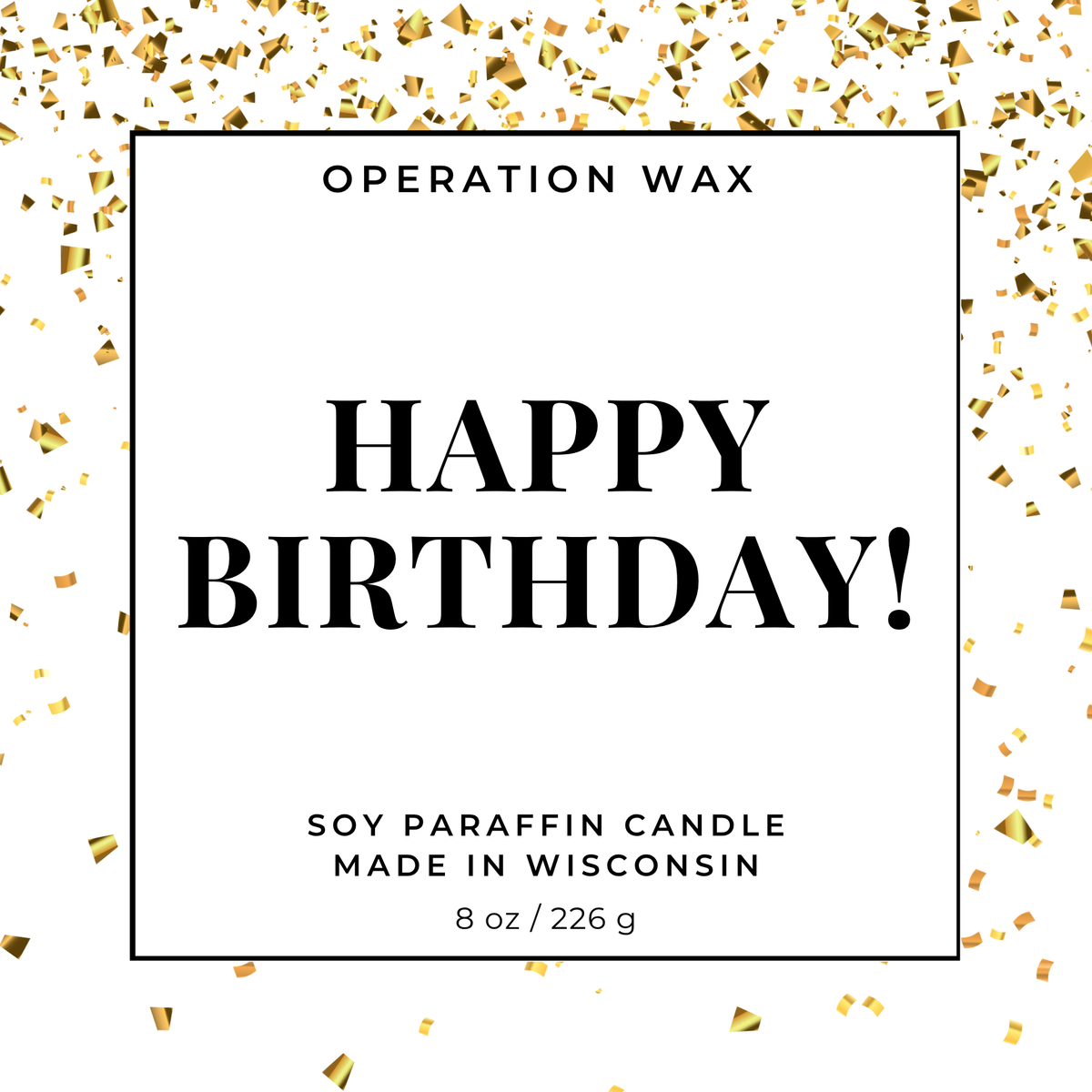 Happy Birthday Candle