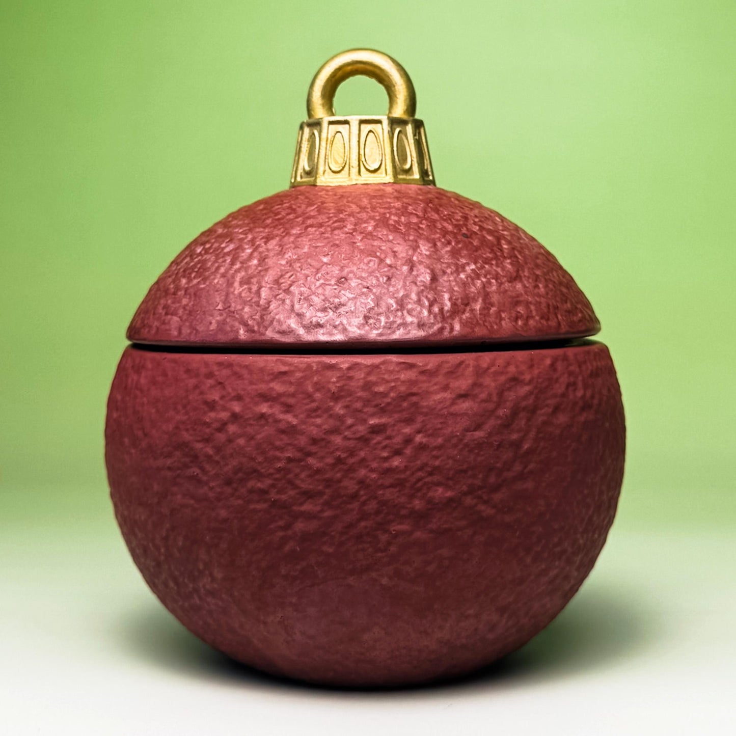 Christmas Ornament Custom Scented Candle