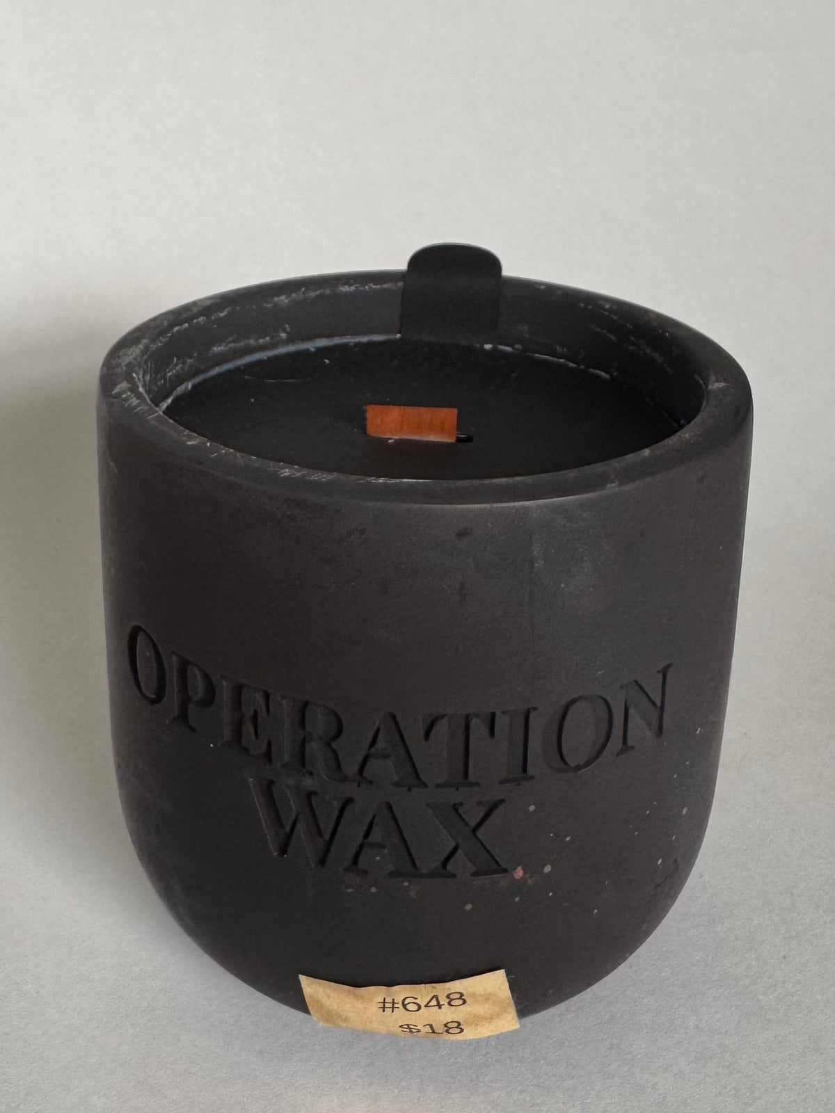 Clean citrus wood wick - Discontinued Jar