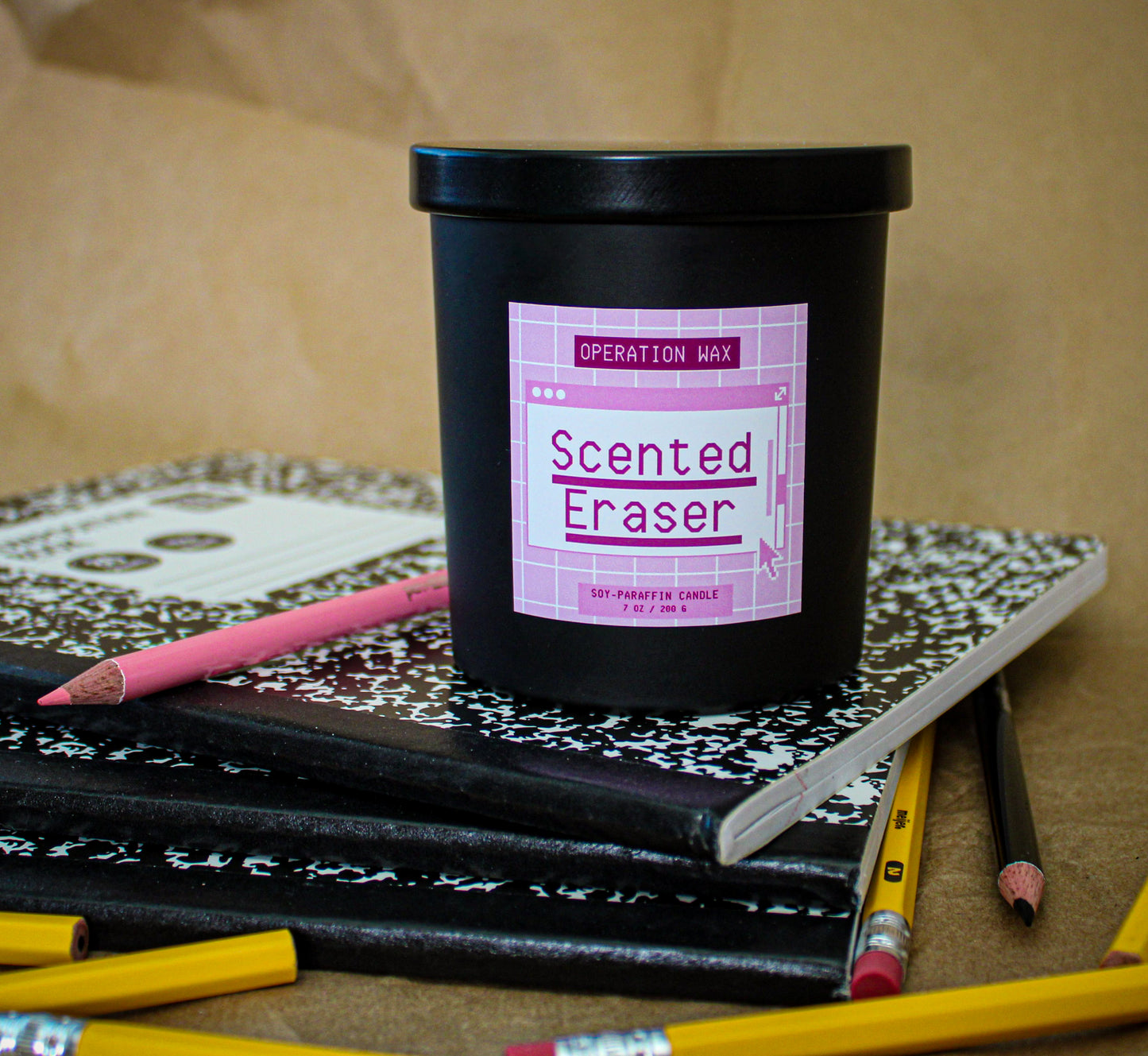 Scented Eraser - Cotton Wick Candle