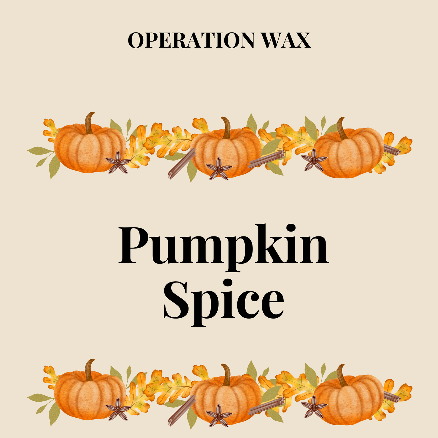 Pumpkin Spice - Cotton Wick Candle