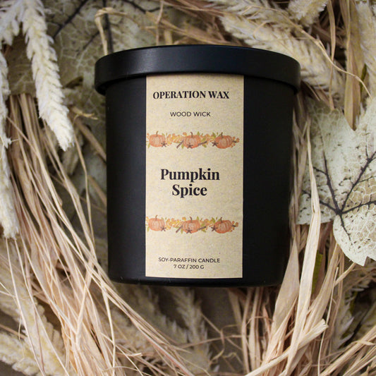Pumpkin Spice - Cotton Wick Candle