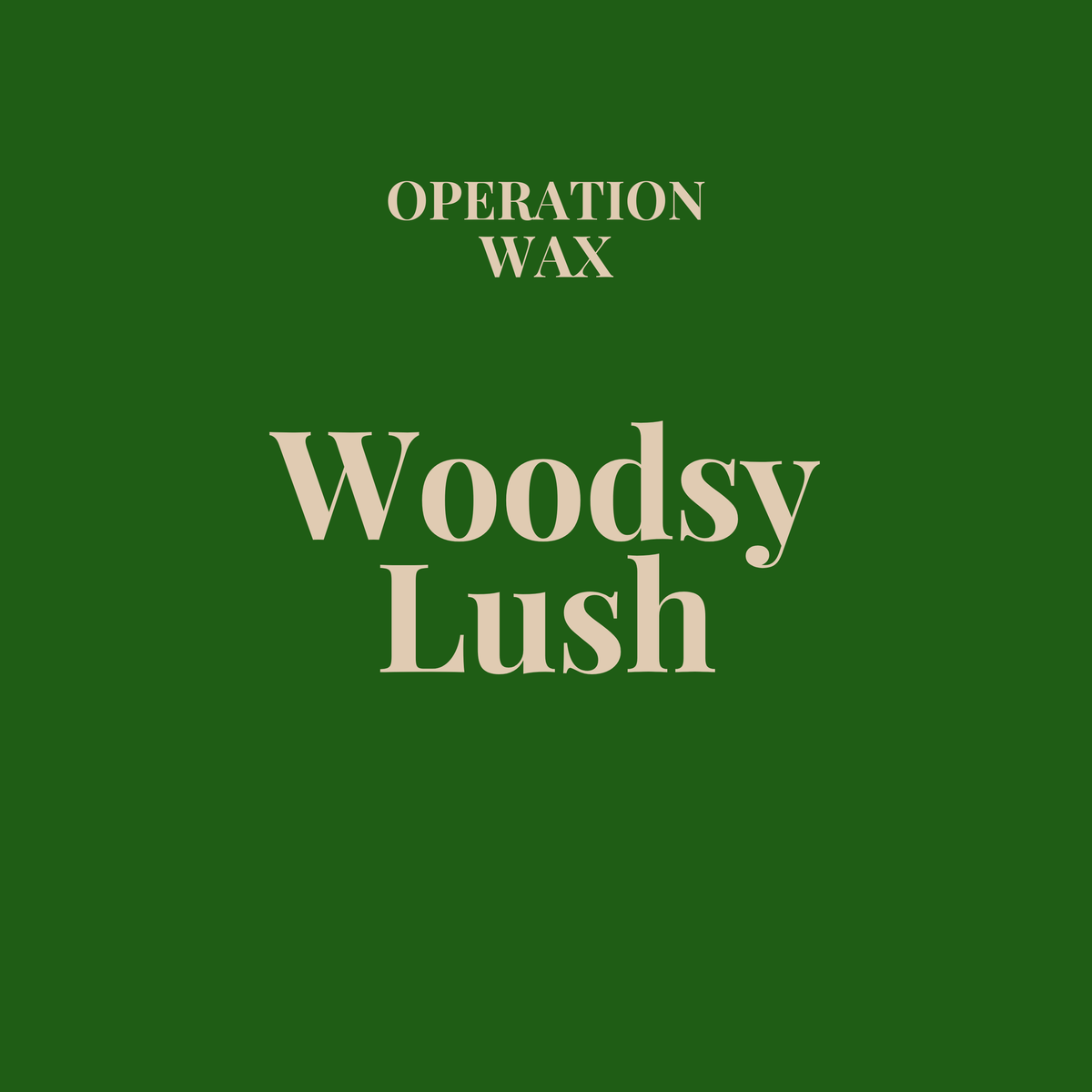 Woodsy Lush Scented Body Lotion 8oz