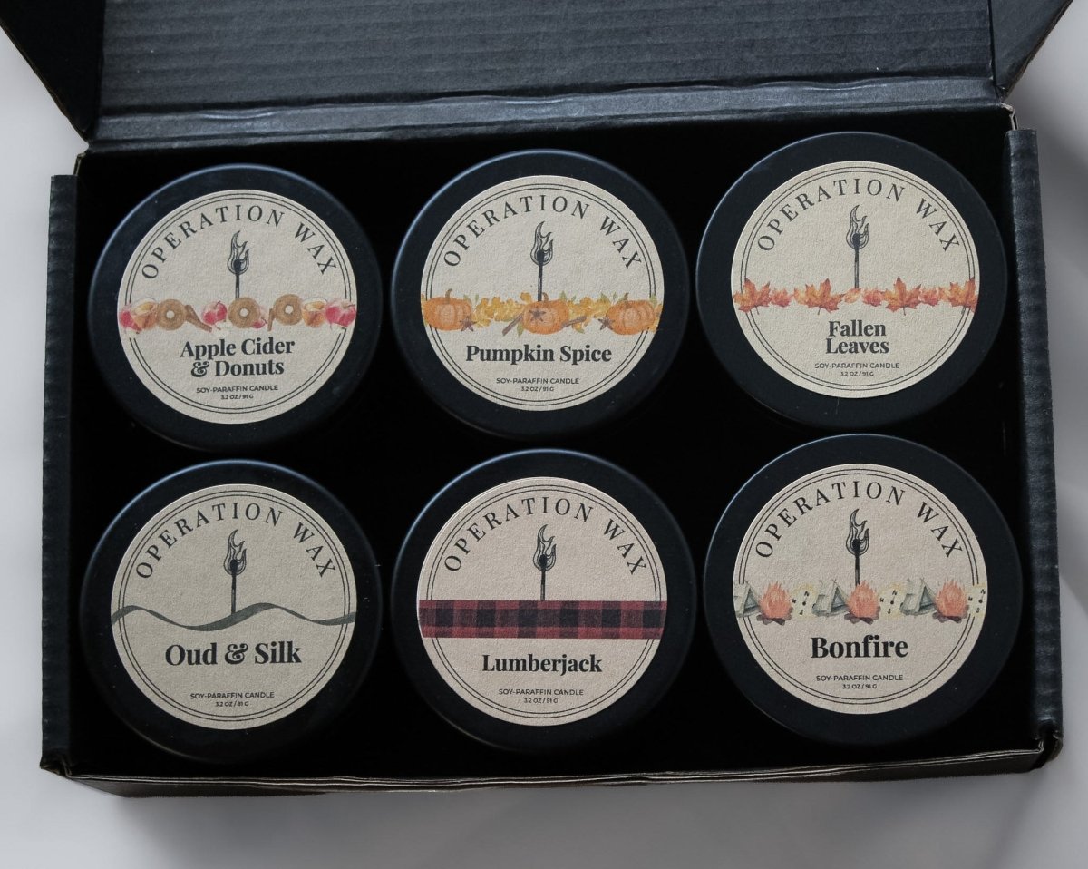 Autumn Scent Sampler Kit - Operation Wax