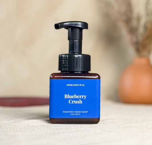 Blueberry Crush Foaming Hand Soap - Operation WaxOperation Wax