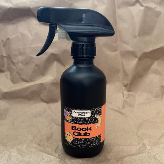 Book Club Room + Linen Spray 8oz - Operation Wax