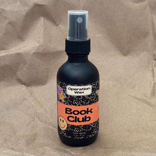 Book Club Room + Linen Spray - Operation Wax