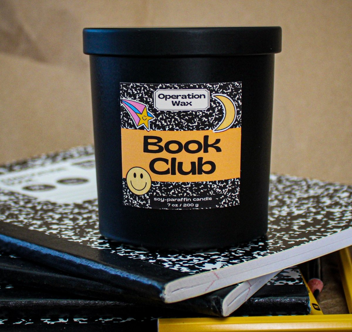 Book Club - Wood Wick Candle - Operation Wax