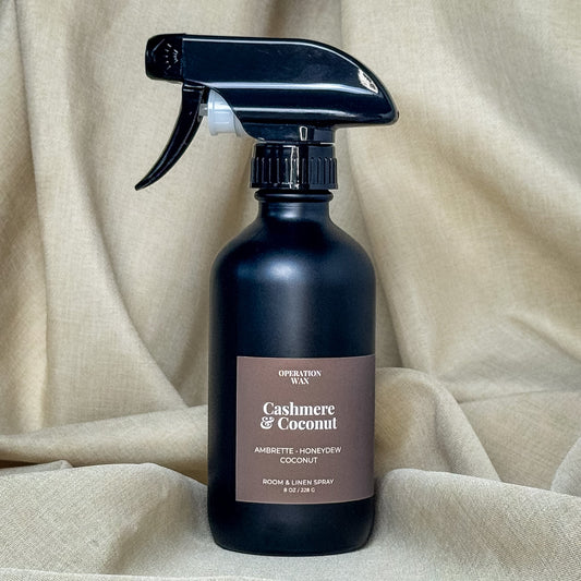 Cashmere & Coconut Room + Linen Spray - Operation Wax