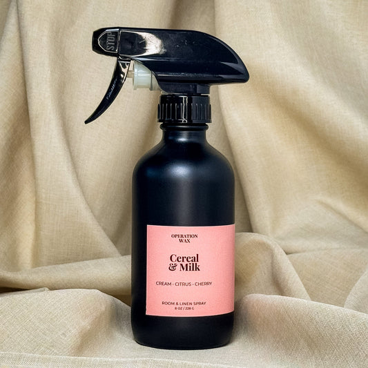 Cereal & Milk Room + Linen Spray - Operation Wax