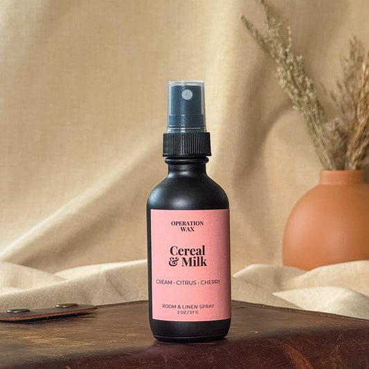 Cereal & Milk Room + Linen Spray - Operation WaxOperation Wax