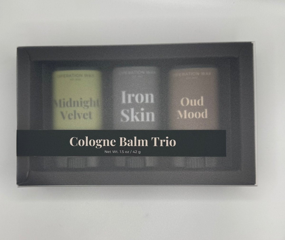 Cologne Balm Gift Set (Set of 3 · 0.5 oz) - Operation Wax