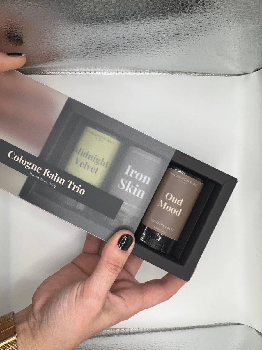 Cologne Balm Gift Set (Set of 3 · 0.5 oz) - Operation Wax