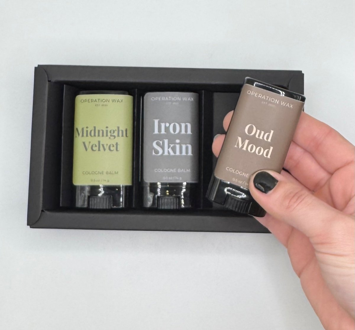 Cologne Balm Gift Set (Set of 3 · 0.5 oz) - Operation Wax
