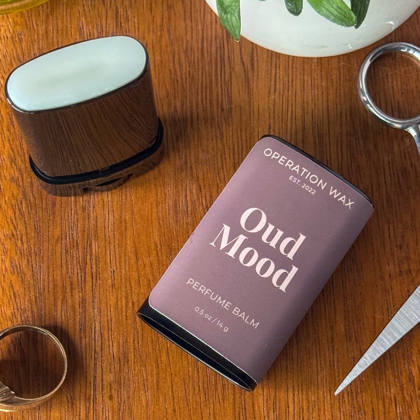 Oud Mood Solid Cologne, 0.5 oz - Operation WaxOperation Wax