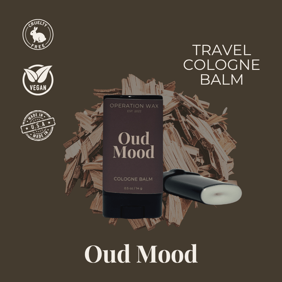 Oud Mood Solid Cologne, 0.5 oz - Operation WaxOperation Wax