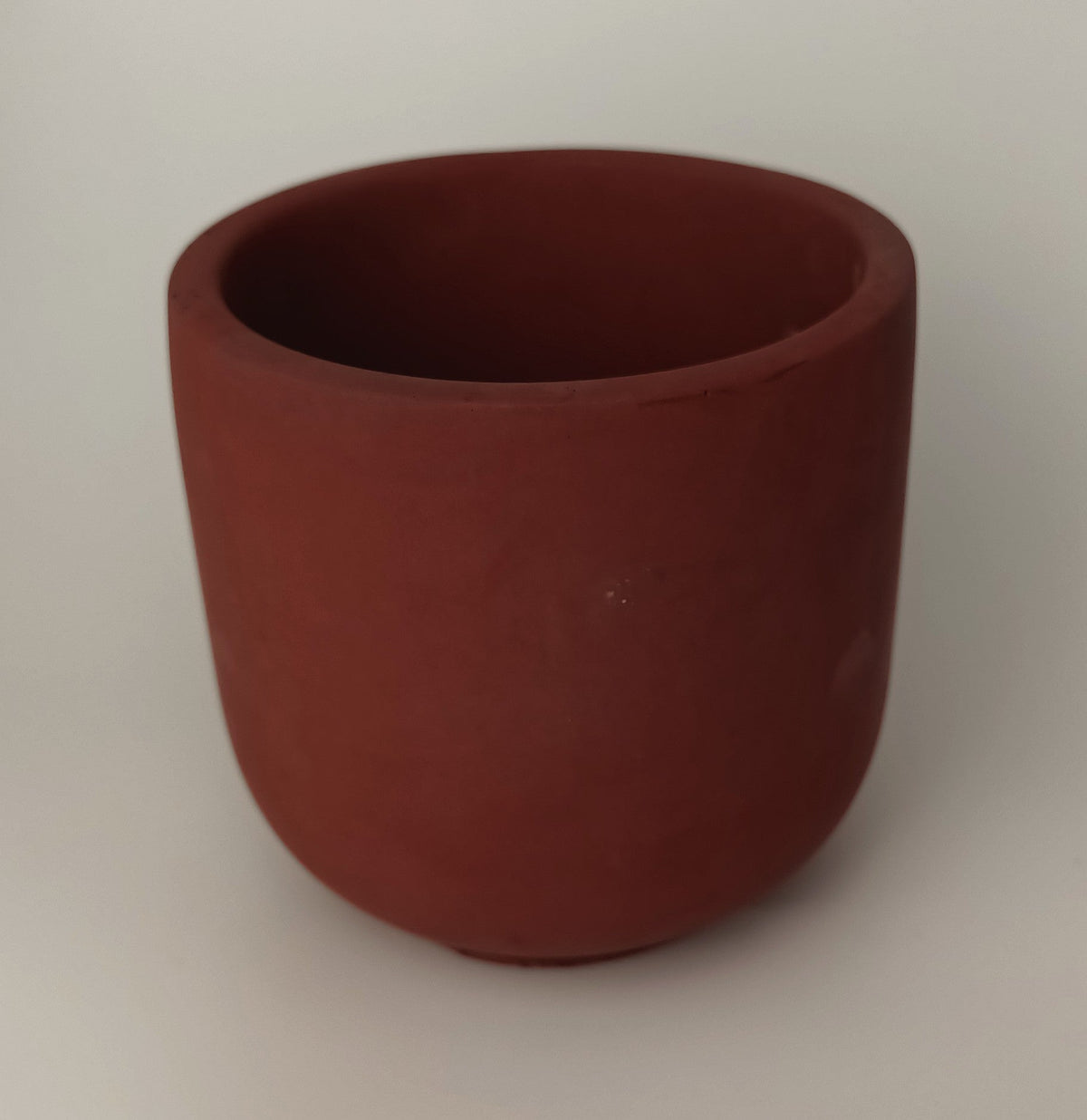 Red Colored Cement Candle Jar
Red Colored Concrete Candle Jar