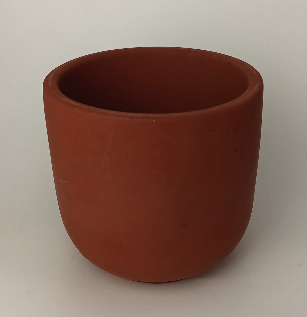 Terracotta Colored Cement Candle Jar
Terracotta Colored Concrete Candle Jar