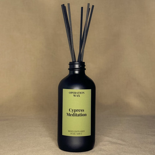 Cypress Meditation Reed Diffuser - Operation Wax