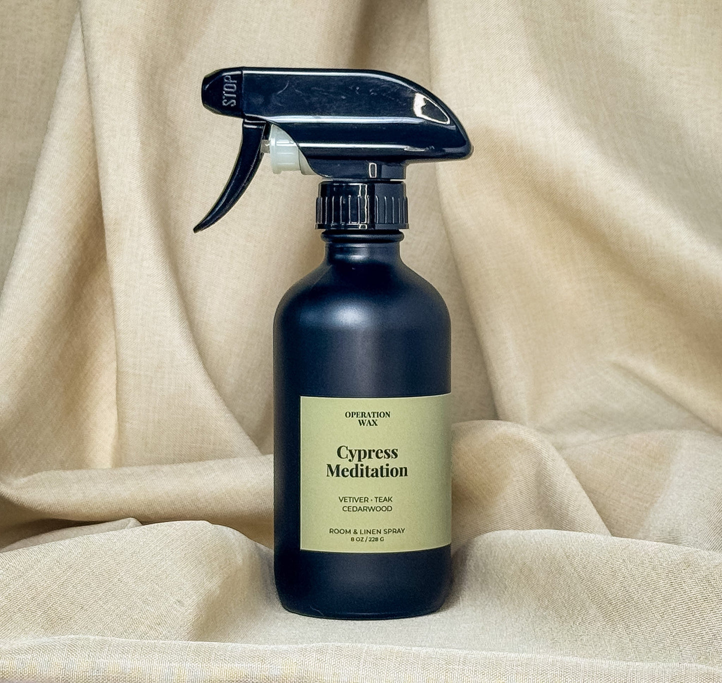 Cypress Meditation Room + Linen Spray - Operation Wax