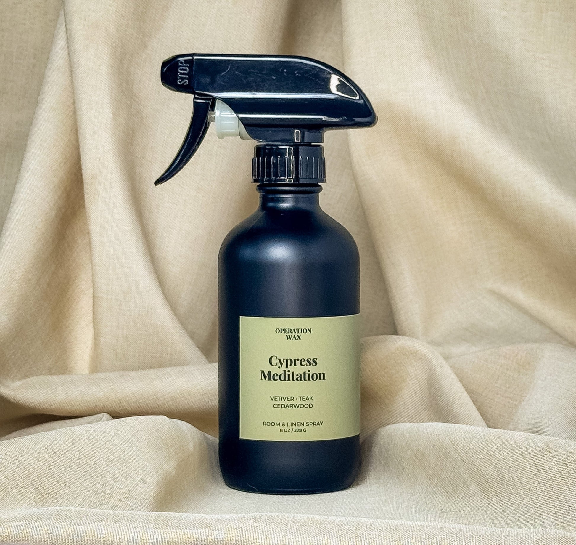 Cypress Meditation Room + Linen Spray - Operation Wax