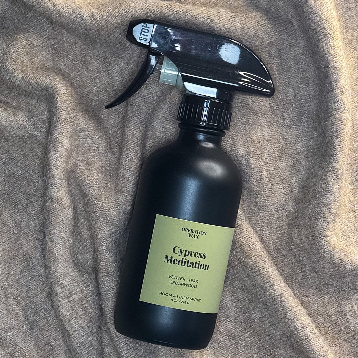 Cypress Meditation Room + Linen Spray - Operation Wax