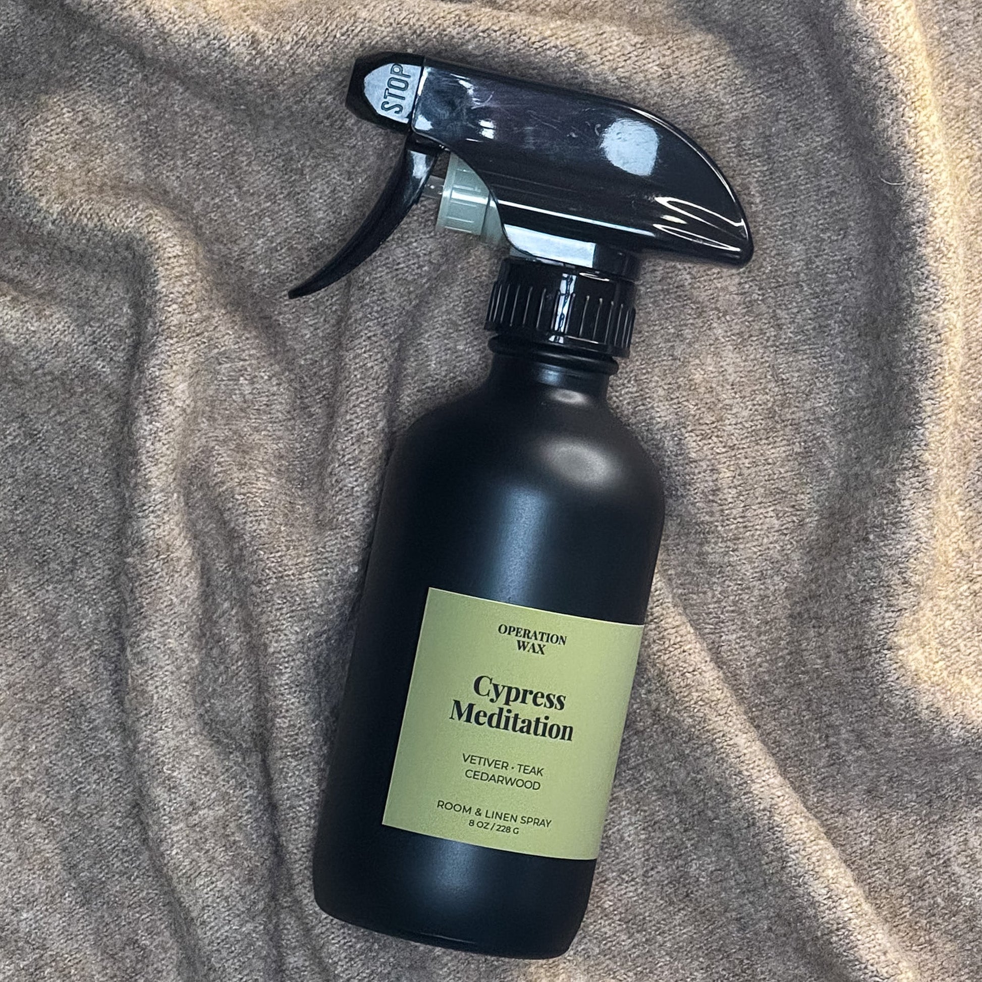 Cypress Meditation Room + Linen Spray - Operation Wax
