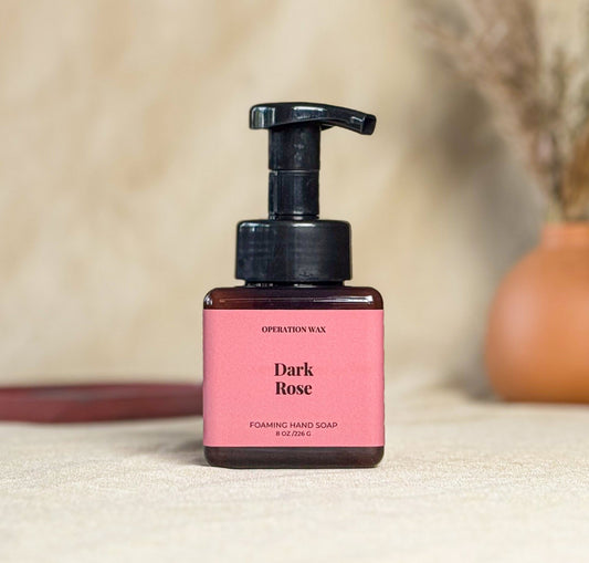 Dark Rose Foaming Hand Soap - Operation Wax