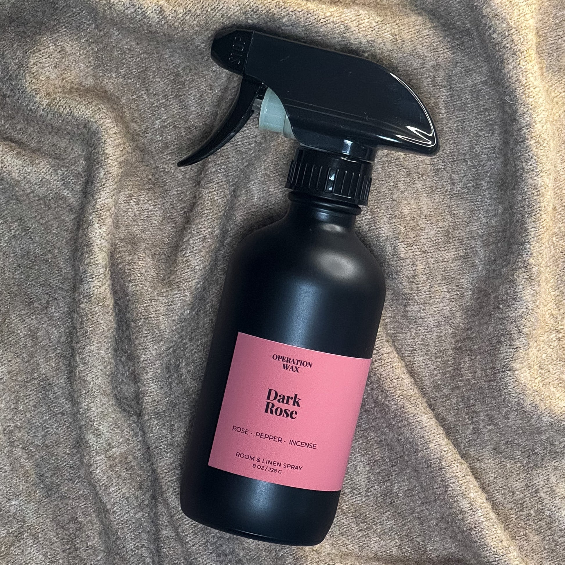 Dark Rose Room + Linen Spray - Operation WaxOperation Wax